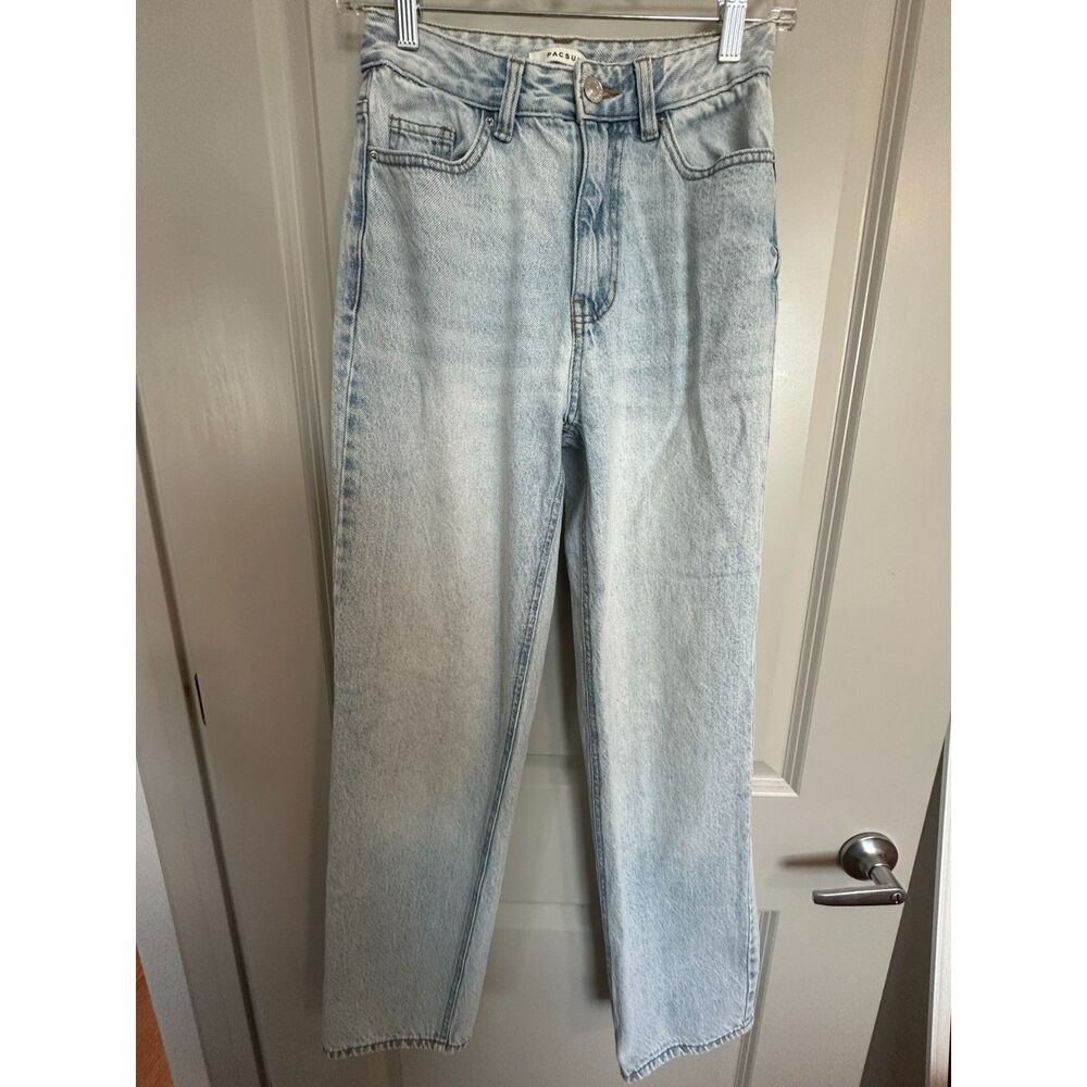 PacSun High Waisted Light Blue Baggy Jeans Women's Sz 24